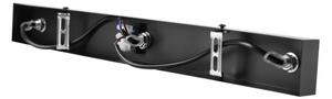 BRILAGI - Lustru suspendat pe cablu PEBBLES 3xE27/40W/230V negru