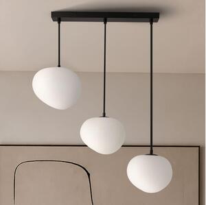 BRILAGI - Lustru suspendat pe cablu PEBBLES 3xE27/40W/230V negru