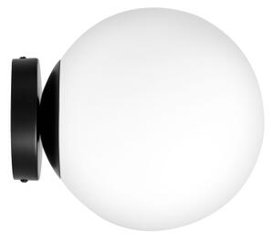 BRILAGI - Aplica de perete POLOS 1xE27/40W/230V, diametru 20 cm, negru