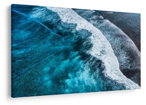 Tablou - Valuri pe mare (90x60 cm)
