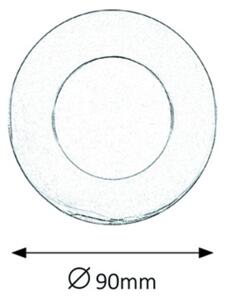 Rabalux 5584 - Lampă încastrată baie LED LOIS LED/3W/230V IP44 4000K
