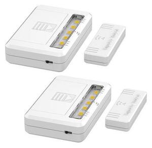 SET 2x corp de iluminat LED pentru dulap Solight WL908 LED/0,5W/2xAAA