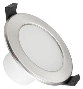 LED Lampă încastrată baie LED/7W/230V 3000K argintiu IP44