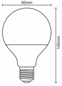 Bec LED E27/18W/165-265V 4000K