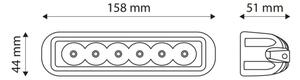 LED spot auto EPISTAR 18W 10-30V IP67 6000K