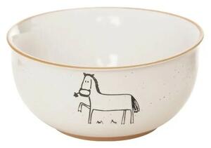 Castron din ceramică Orion FERMĂ cal, 13,5 cm