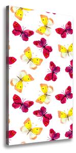 Tablou pe pânză canvas fluturi colorat