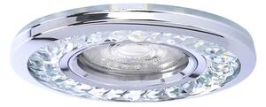 Corp de iluminat LED încastrat EYE 1xGU10/50W + LED/3W/230V