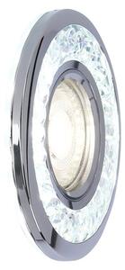 Corp de iluminat LED încastrat EYE 1xGU10/50W + LED/3W/230V