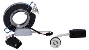 Corp de iluminat LED încastrat EYE 1xGU10/50W + LED/3W/230V