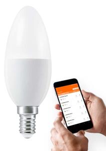 Bec de iluminare cu LED SMART + E14/5W/230V 2.700K-6.500K - Ledvance