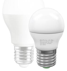 Bec LED ECOLINE G45 E27/7W/230V 3000K - Brilagi