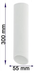 Plafoniera VALDA 1xGU10 / 60W / 230V alb