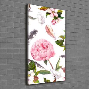 Print pe canvas model floral