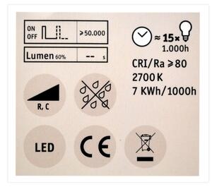 Bec dimmabil LED GU10/7W/230V 2700K - Paulmann 28753