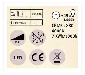 Bec dimmabil LED GU10/7W/230V 4000K - Paulmann 28754