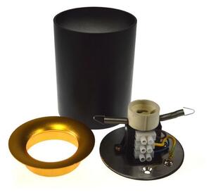 Lampă spot CYRO 1xGU10/30W/230V negru/auriu