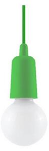Lustră pe lanț DIEGO 1xE27/60W/230V verde