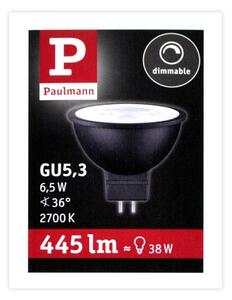 Bec LED reflector dimabil GU5,3/6,5W/12V 2700K - Paulmann 28757