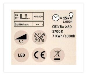 Bec LED reflector dimabil GU5,3/6,5W/12V 2700K - Paulmann 28757