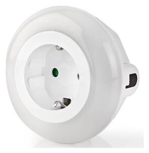 Corp de iluminat LED de veghe cu senzor Nedis LNLGSOCK01 LED/0,6W/230V