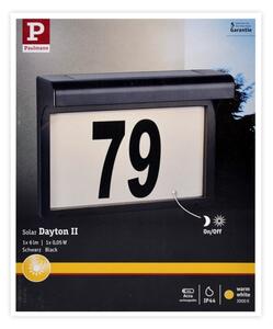 Paulmann 95388 - LED/0,05W IP44 Număr solar cu senzor DAYTON 1,2V