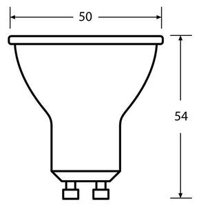 Bec LED ECO GU10/5W/230V 2700K 350lm