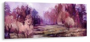 Tablou - Peisaj de toamnă - pictură (120x50 cm)
