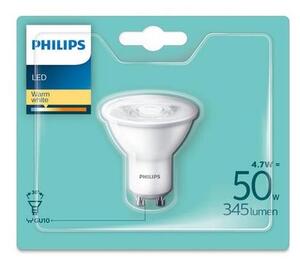 Bec LED Philips GU10/4,7W/230V 2700K