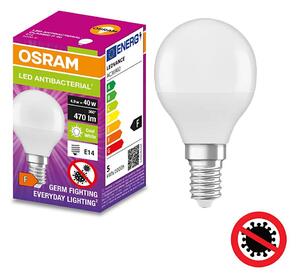 Bec LED antibacterian P40 E14/4,9W/230V 4000K Osram