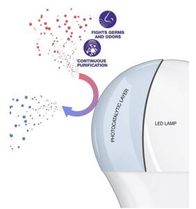 Bec LED antibacterian A60 E27/13W/230V 2700K Osram