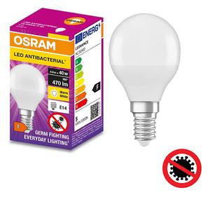 Bec LED antibacterian P40 E14/4,9W/230V 2700K Osram