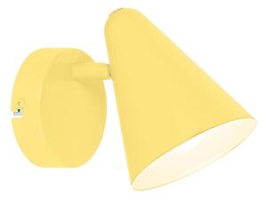 Spot de perete AMOR 1xE14/40W/230V galben