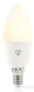 Bec LED RGB dimabil E14/4,9W/230V Wi-Fi 2700-6500K Nedis WIFILRC10E14