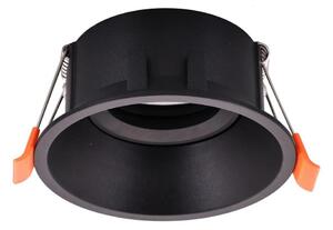 Plafonieră încastrată EYE 1xGU10/25W/230V rotundă neagră