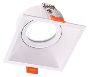 Plafonieră încastrată EYE 1xGU10/25W/230V pătrată albă