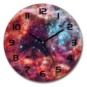 Ceas rotund de perete din sticlă nor Magellanic