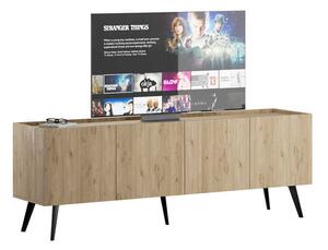 Comoda TV Adore Luna, Stejar, 180x63x42 cm