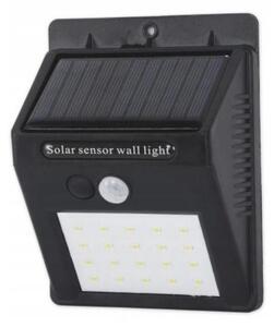 Aplica solară de perete cu senzor LED/0,55W/3,7V 1200 mAh IP65