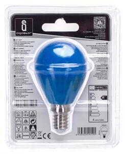 Bec LED G45 E14/4W/230V albastru Aigostar