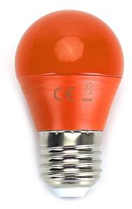 Bec LED G45 E27/4W/230V portocaliu Aigostar