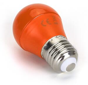 Bec LED G45 E27/4W/230V portocaliu Aigostar