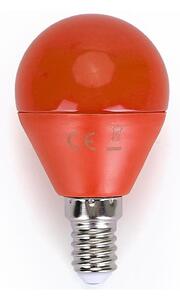 Bec LED G45 E14/4W/230V portocaliu iAigostar