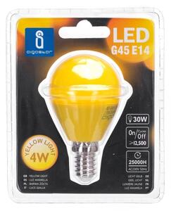 Bec LED Aigostar G45 E14/4W/230V galben