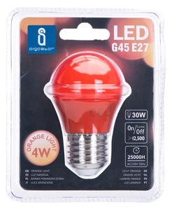Bec LED G45 E27/4W/230V portocaliu Aigostar