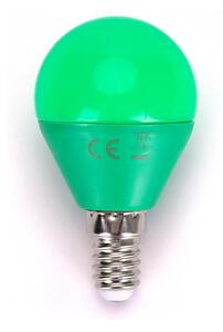 Bec LED G45 E14/4W/230V verde Aigostar