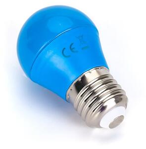 Bec LED G45 E27/4W/230V albastru Aigostar