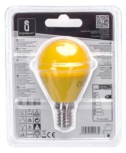 Bec LED Aigostar G45 E14/4W/230V galben