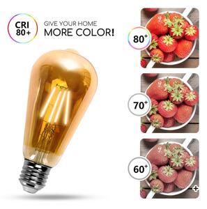 Bec LED ST64 E27/4W/230V 2200K Aigostar