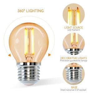 Bec LED G45 E27/6W/230V 2200K Aigostar